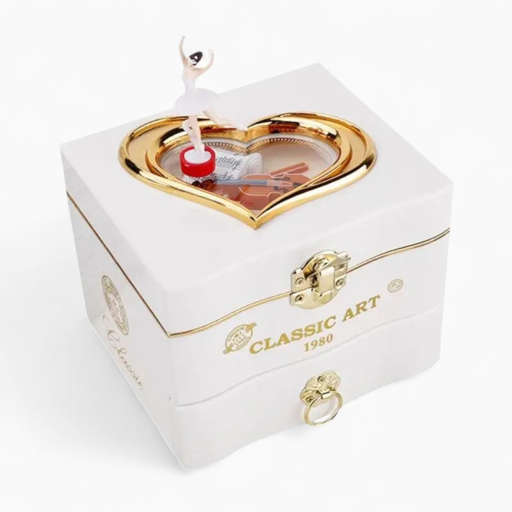 Boîte à Bijoux Musicale Ballerine - Idée Cadeau Enfant