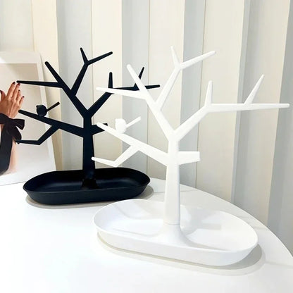 Arbre à Bijoux Moderne pour Rangement Élégant