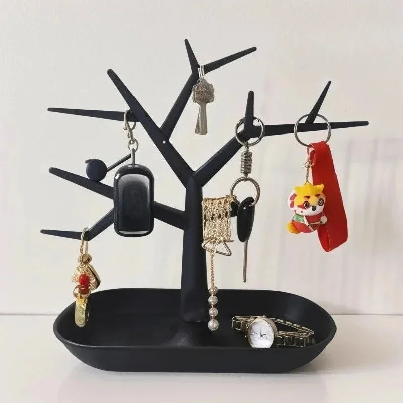 Arbre à Bijoux Moderne pour Rangement Élégant