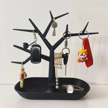 Arbre à Bijoux Moderne pour Rangement Élégant