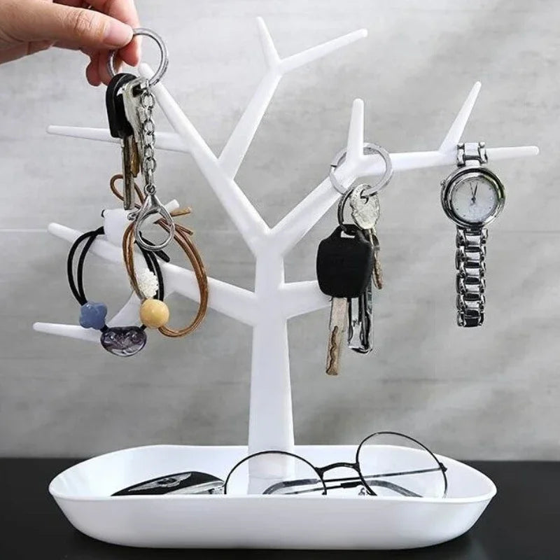 Arbre à Bijoux Moderne pour Rangement Élégant