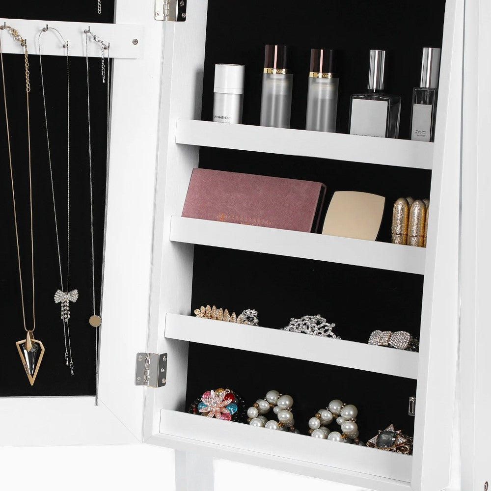 Armoire à Bijoux Miroir avec Rangement Pratique