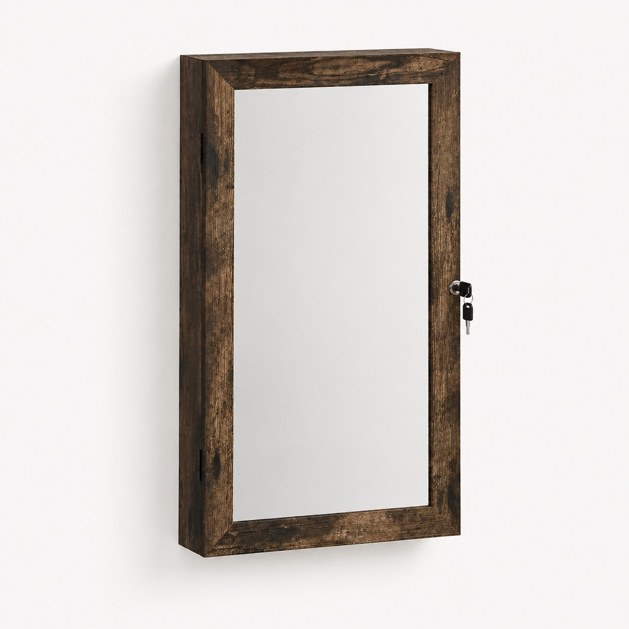 Armoire à Bijoux Mural Pratique avec Miroir