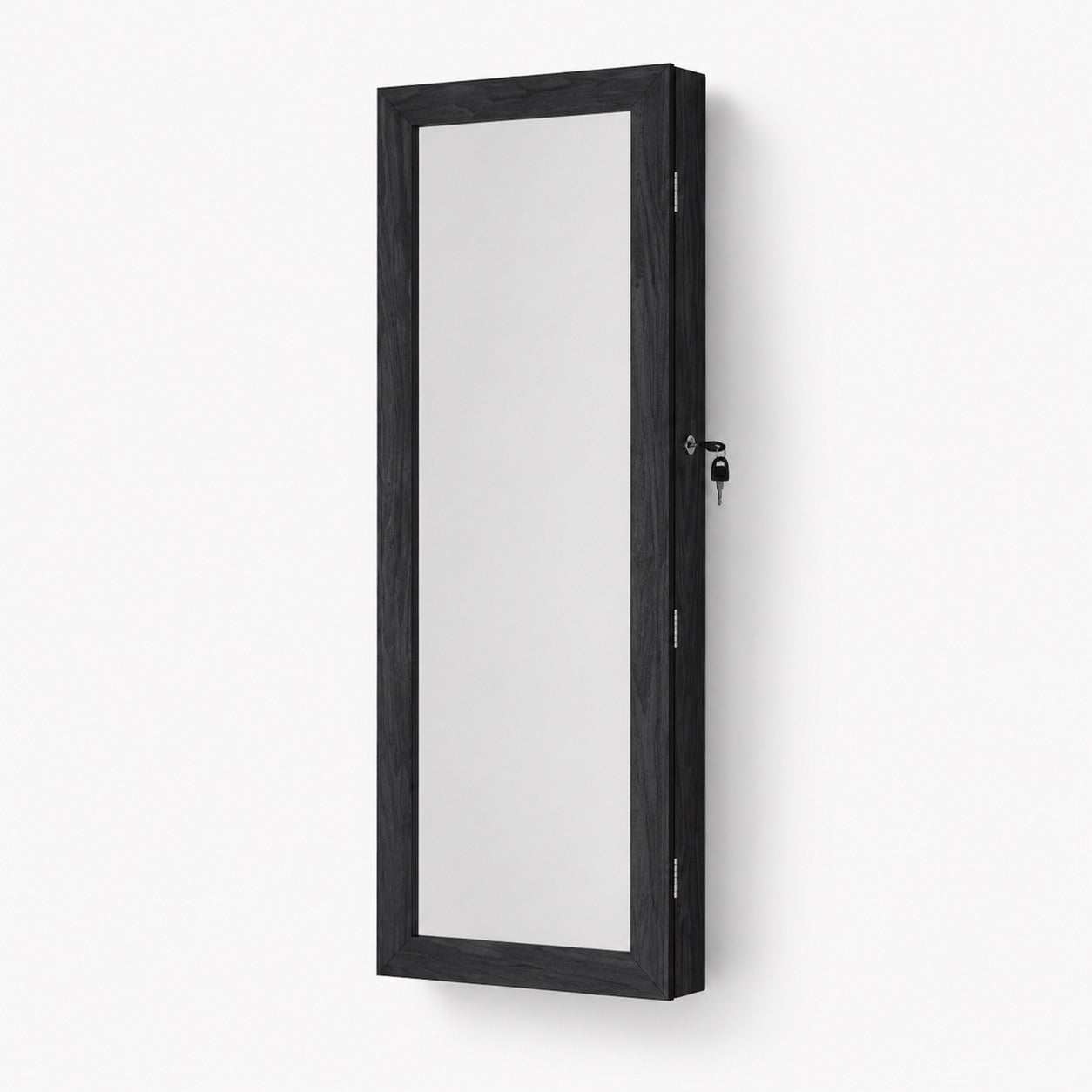 Armoire à Bijoux Mural avec Miroir