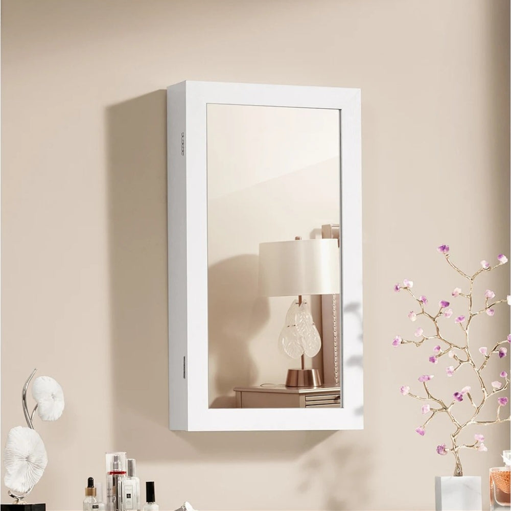 Armoire à Bijoux Murale avec Miroir