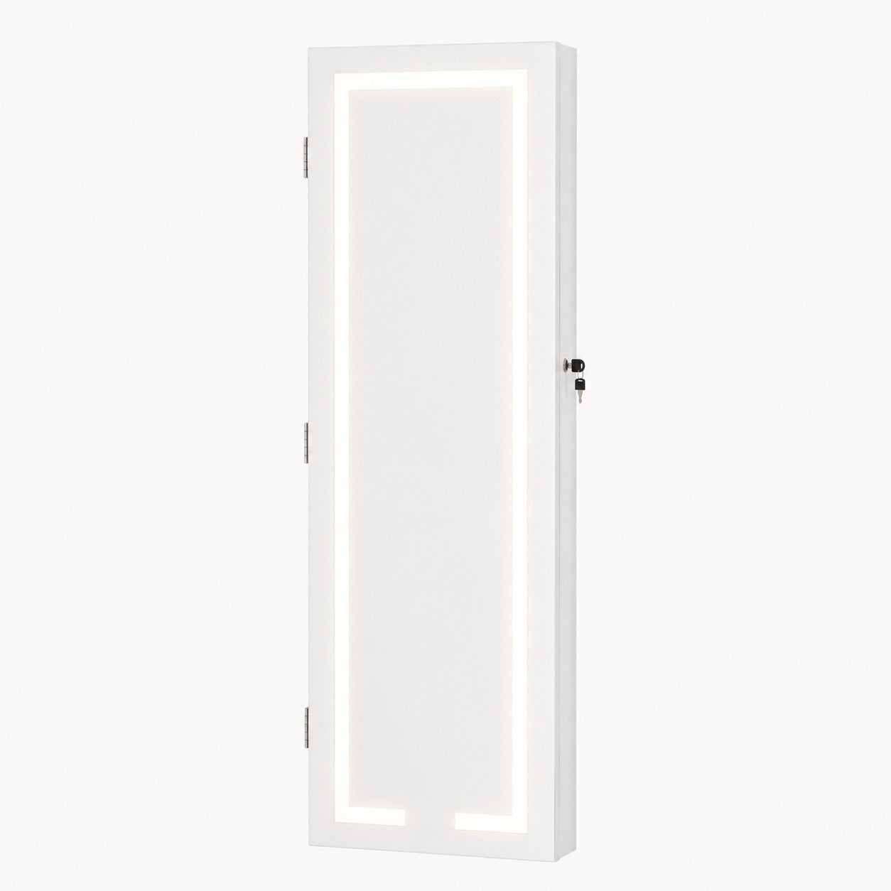 Armoire Bijoux Murale LED avec Miroir