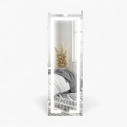 Armoire Bijoux Murale LED avec Miroir
