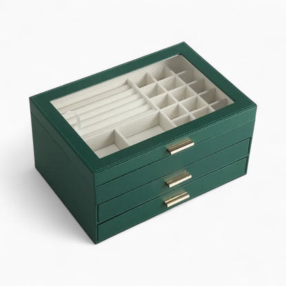 Boîte à Bijoux avec Tiroirs - Rangement Pratique