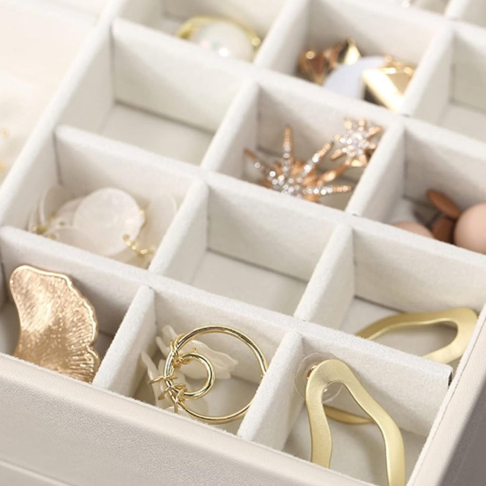Boîte à Bijoux avec Tiroirs - Rangement Pratique