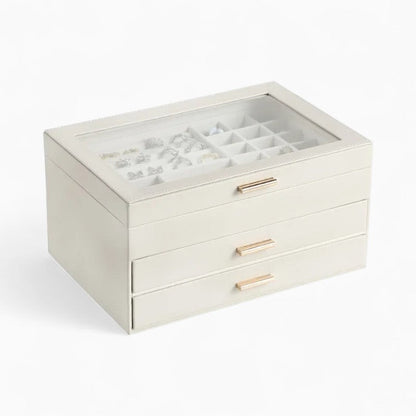 Boîte à Bijoux avec Tiroirs - Rangement Pratique