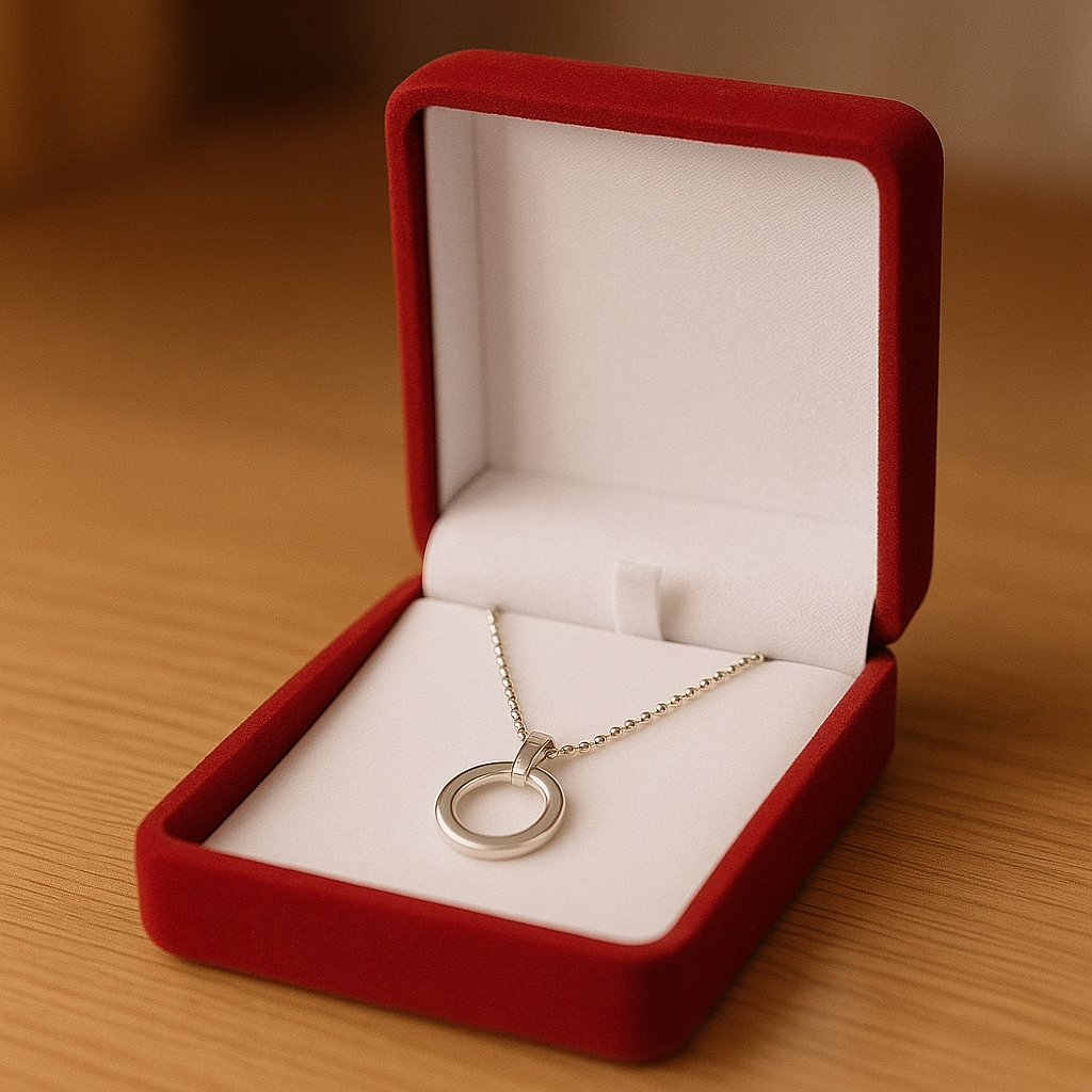 Boîte à Bijoux Velours pour Collier