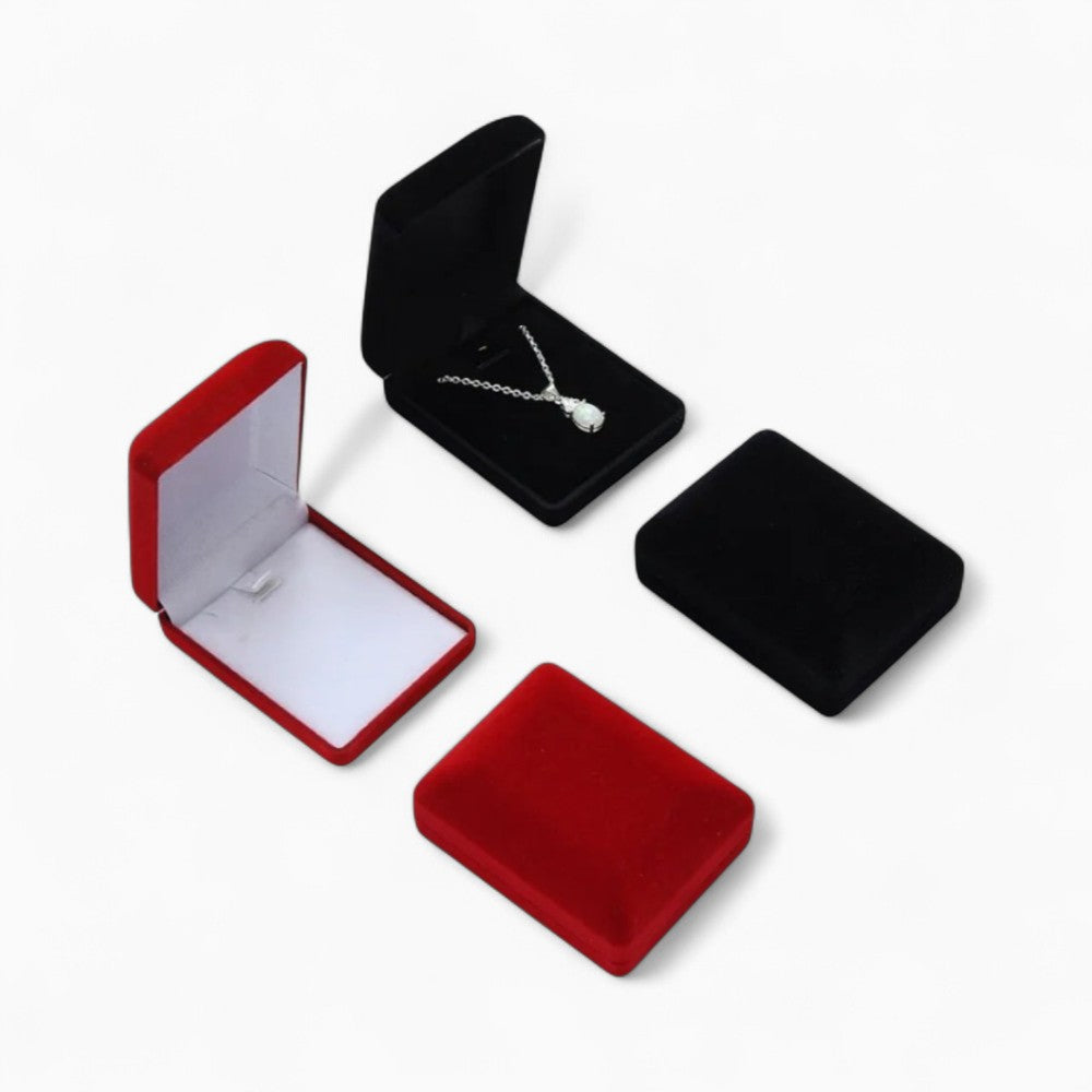 Boîte à Bijoux Velours pour Collier