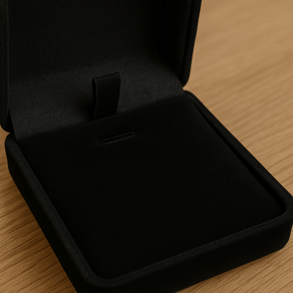 Boîte à Bijoux Velours pour Collier