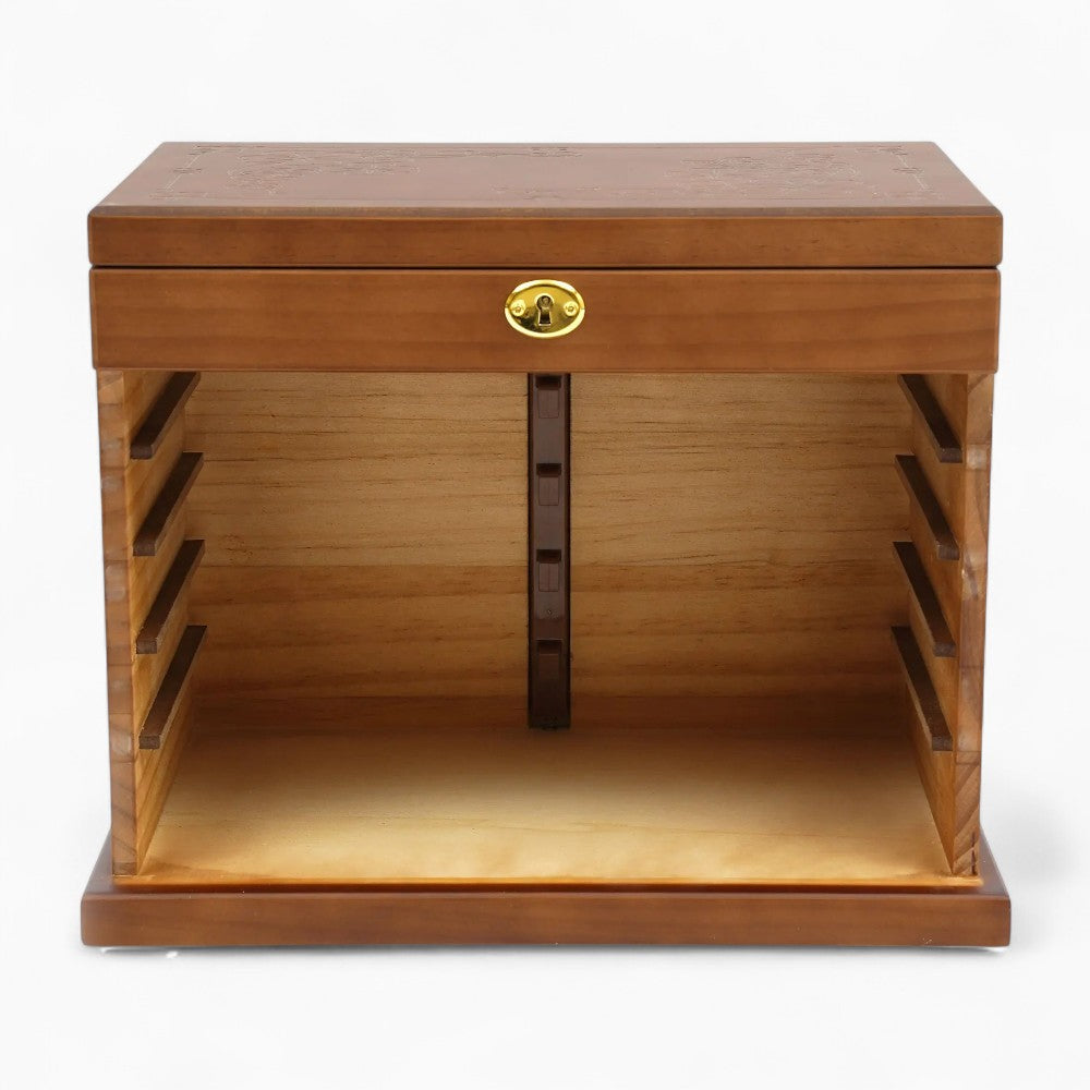Boîte à Bijoux 6 Tiroirs en Bois