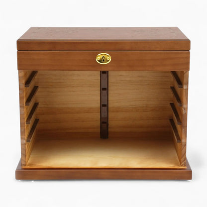 Boîte à Bijoux 6 Tiroirs en Bois