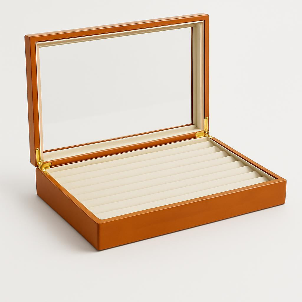 Boîte à Bijoux Bois Vintage - Rangement Élégant