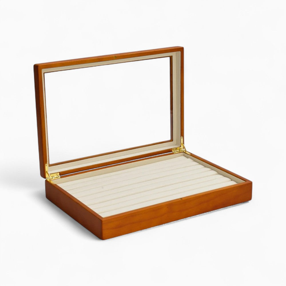 Boîte à Bijoux Bois Vintage - Rangement Élégant