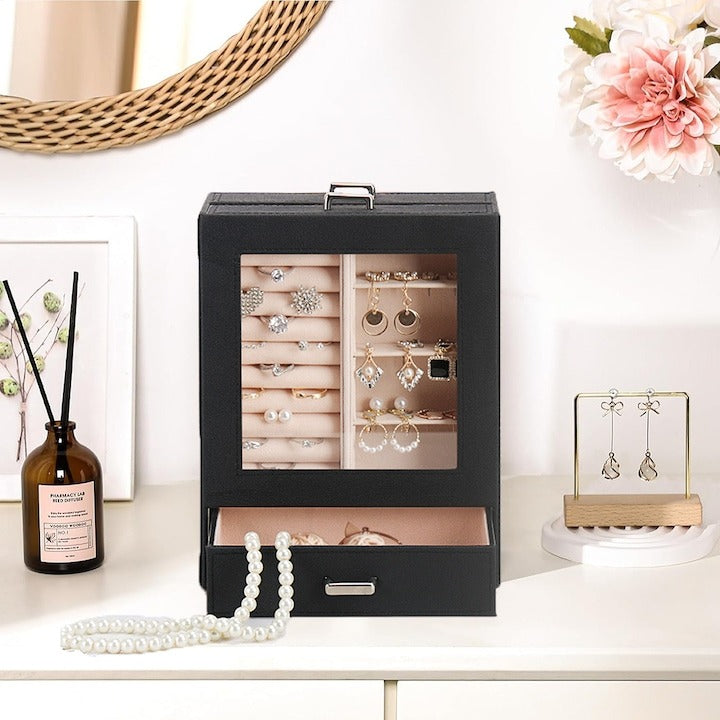 Boîte à Bijoux Verticale pour Rangement Optimal