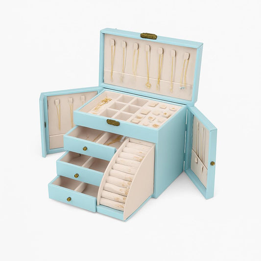 Boîte à Bijoux avec Tiroirs - Rangement Pratique