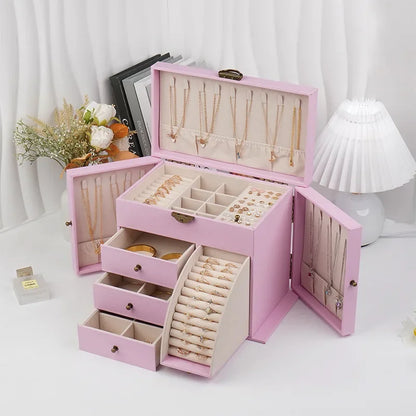 Boîte à Bijoux avec Tiroirs - Rangement Pratique