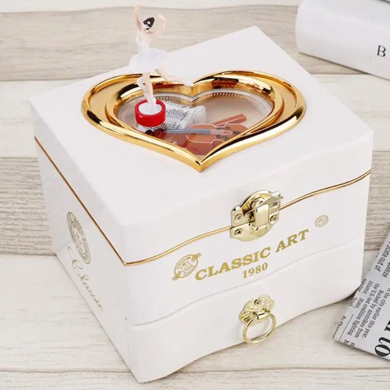 Boîte à Bijoux Musicale Ballerine - Idée Cadeau Enfant
