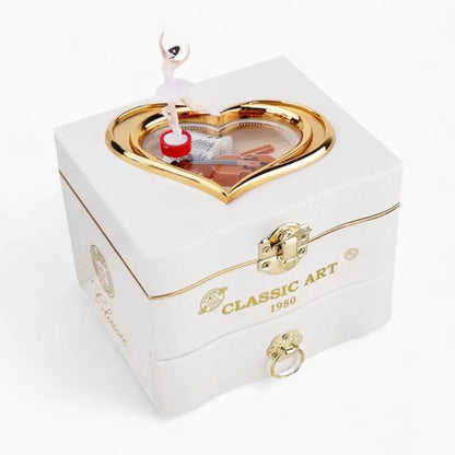 Boîte à Bijoux Musicale Ballerine - Idée Cadeau Enfant
