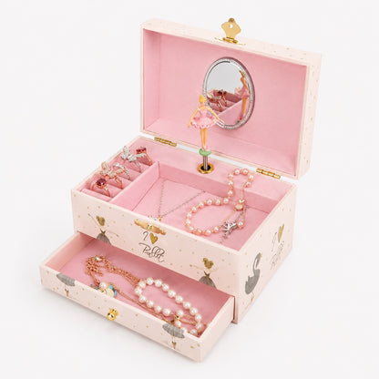 Boîte à Bijoux Musicale Enfant avec Danseuse