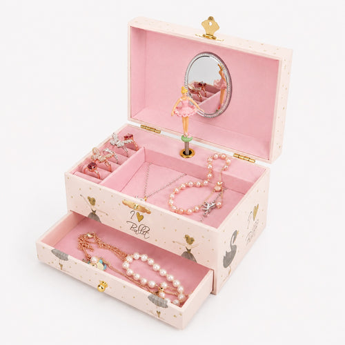 Boîte à Bijoux Musicale Enfant avec Danseuse