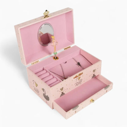 Boîte à Bijoux Musicale Enfant avec Danseuse