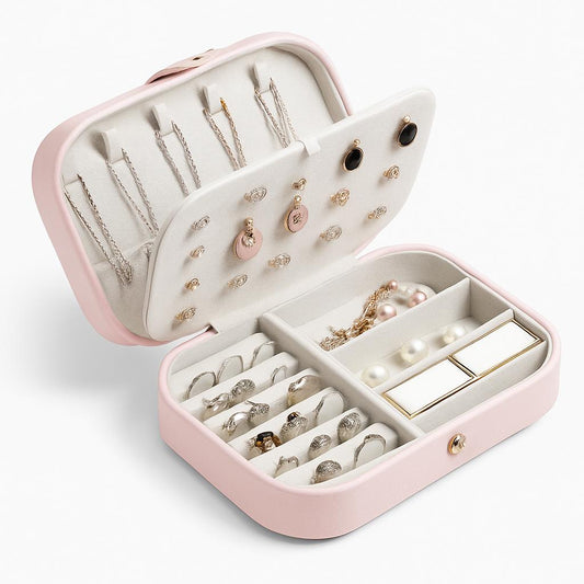 Boîte à Bijoux Voyage Compacte et Pratique