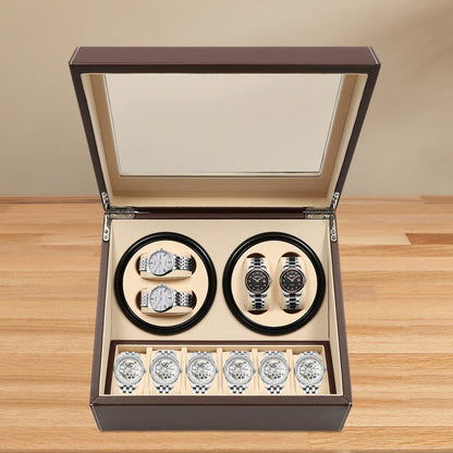 Boîte à Montre Remontoir Automatique Compacte
