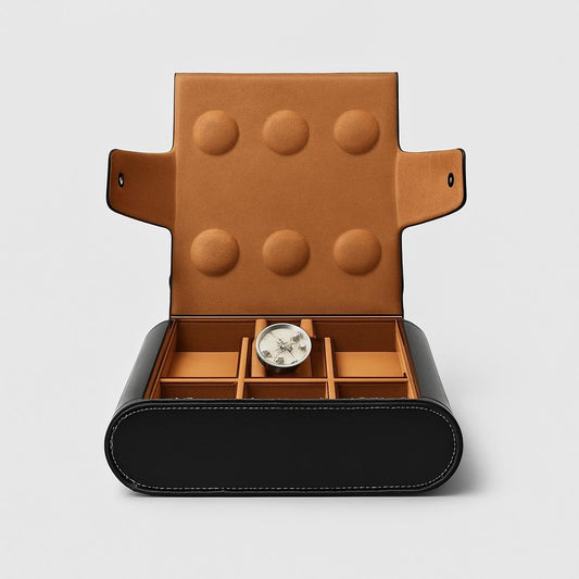 Boîte à Montre Cuir 6 Emplacements