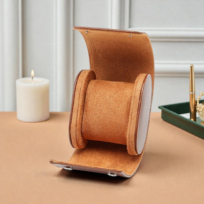 Boîte à Montre en Cuir - Rangement Pratique