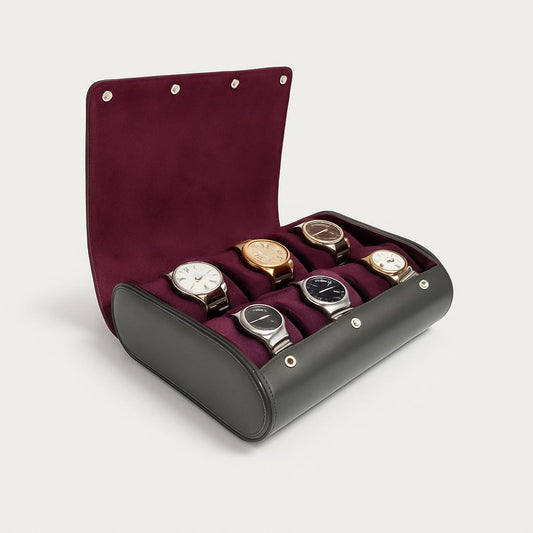 Boîte à Montre Portable Intérieur Velours