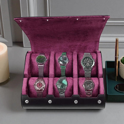 Boîte à Montre Portable Intérieur Velours