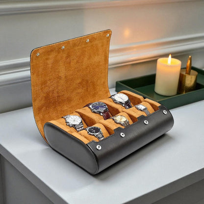 Boîte à Montre Portable Intérieur Velours