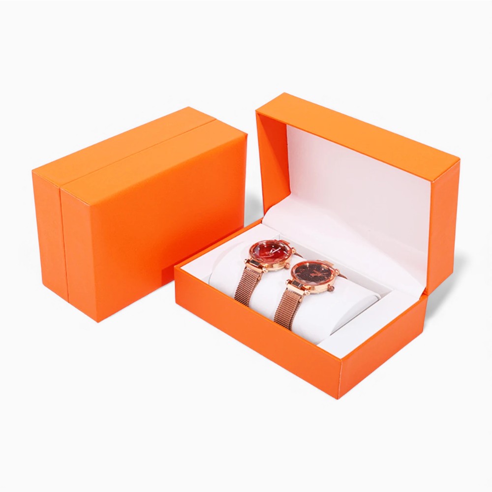 Boîte à Montre 2 Montres - Design Compact et Sécurisé