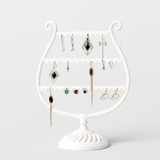 Porte Bijoux 3 Niveaux pour Boucles d'Oreilles