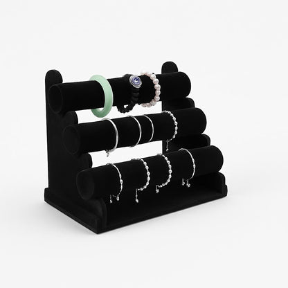 Porte Bijoux 3 Niveaux - Présentoir Bracelets Montres