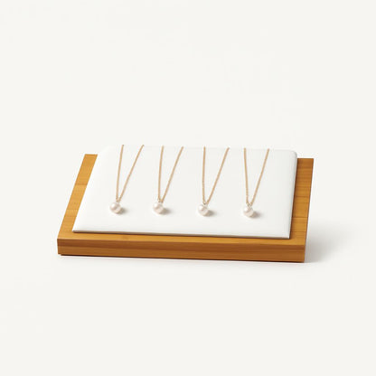 Support Colliers Bambou - Présentoir Bijoux Élégant