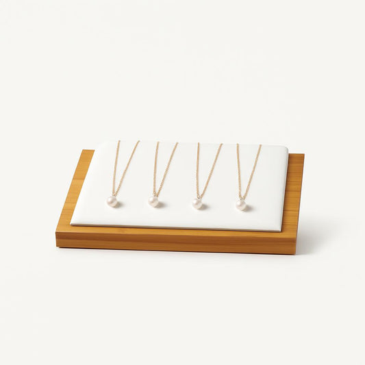 Support Colliers Bambou - Présentoir Bijoux Élégant
