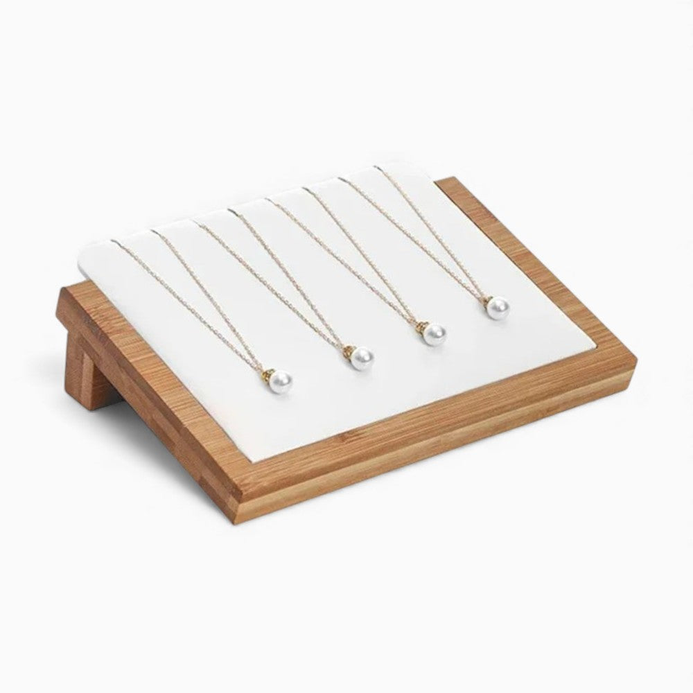 Support Colliers Bambou - Présentoir Bijoux Élégant