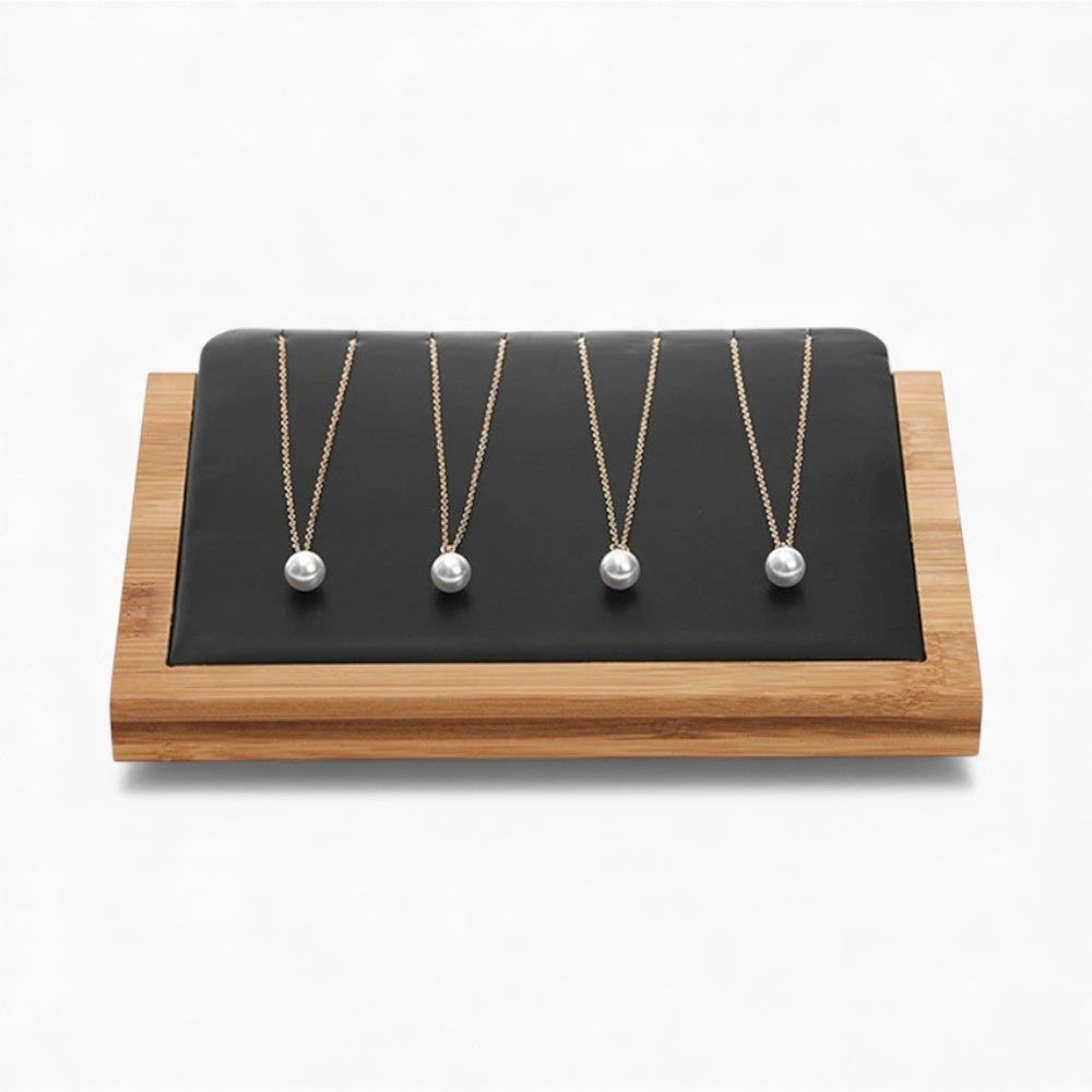 Support Colliers Bambou - Présentoir Bijoux Élégant