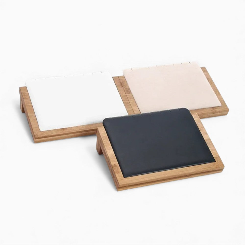 Support Colliers Bambou - Présentoir Bijoux Élégant