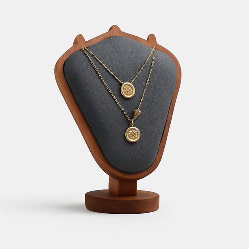 Support Colliers en Bois - Porte Bijoux