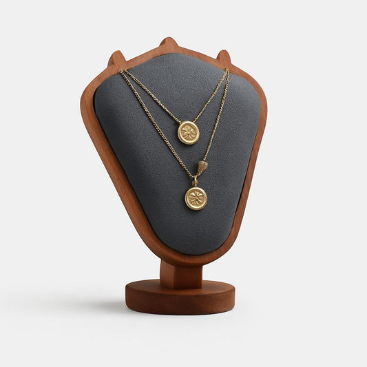 Support Colliers en Bois - Porte Bijoux