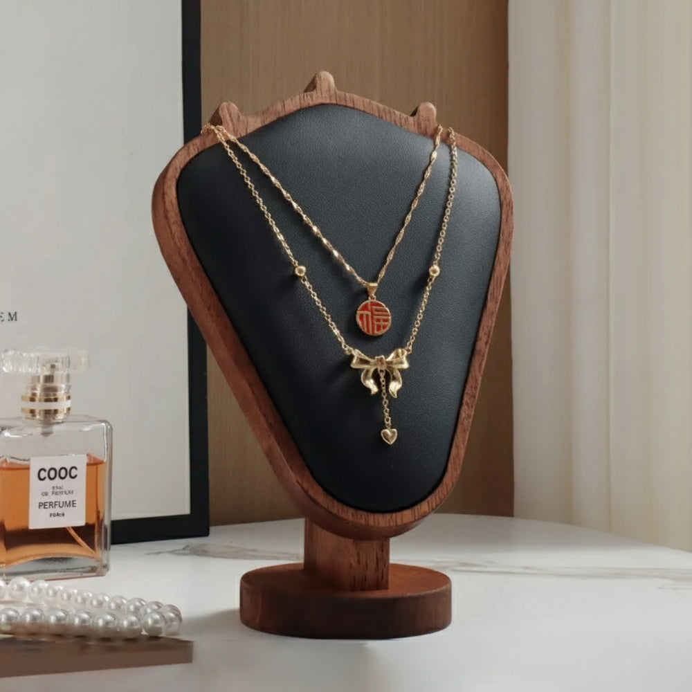 Support Colliers en Bois - Porte Bijoux