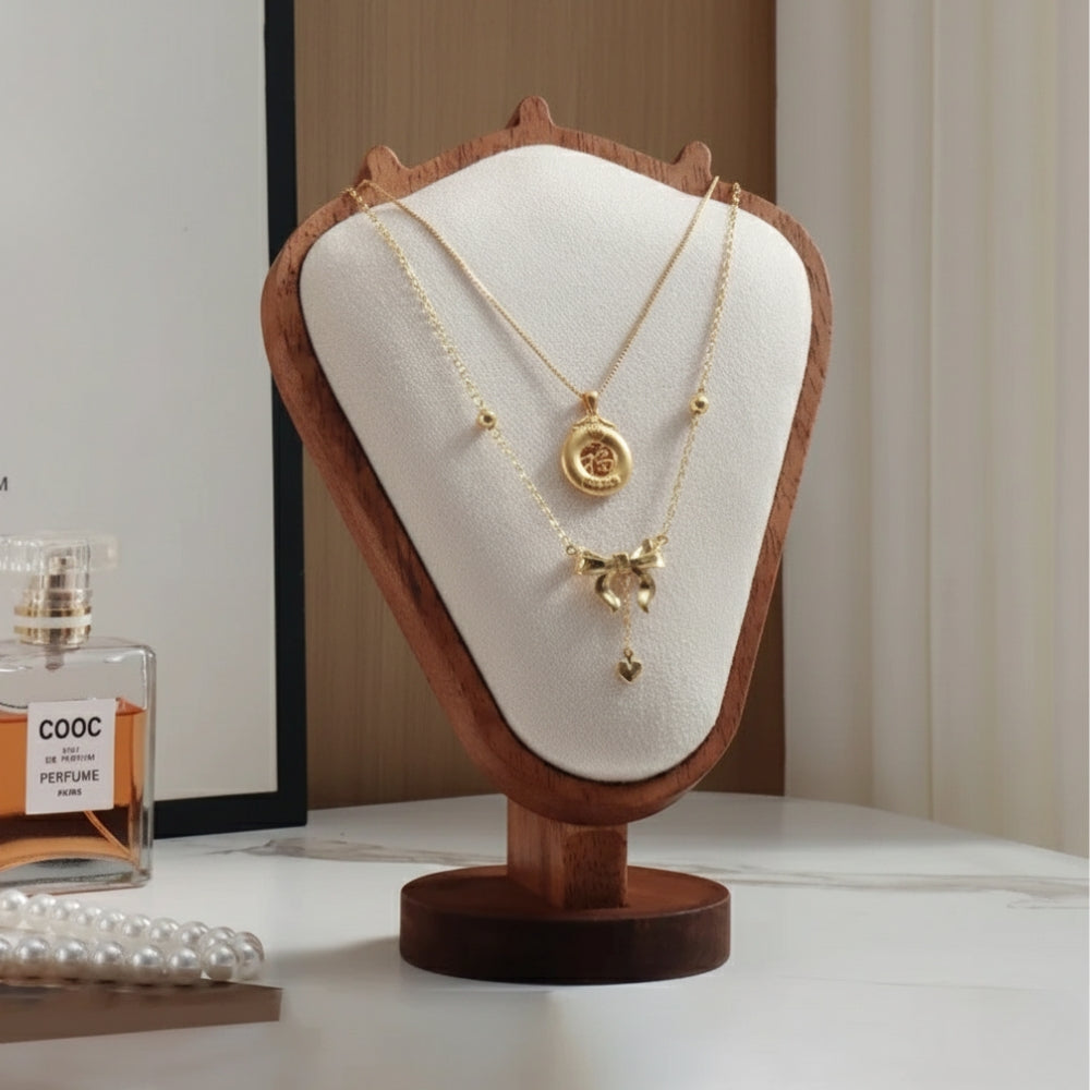 Support Colliers en Bois - Porte Bijoux