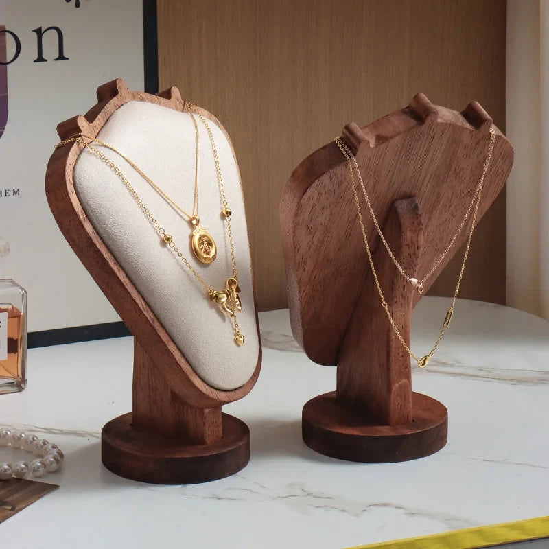Support Colliers en Bois - Porte Bijoux