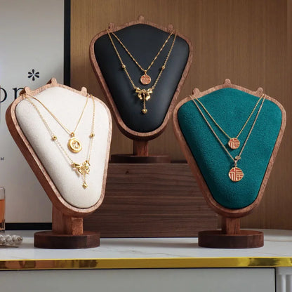 Support Colliers en Bois - Porte Bijoux